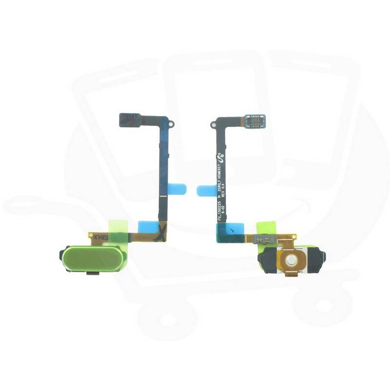 Flex con botón Home   para Samsung Galaxy S6, G920F-Dorado
