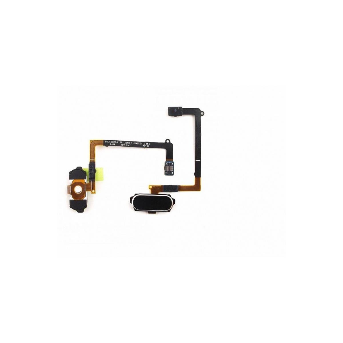 Flex con botón Home para Samsung Galaxy S6, G920F-Negro