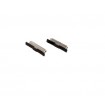 Botones de volumen para Samsung Galaxy A3 (2016), SM-A310 -Plateados Remanufacturado 