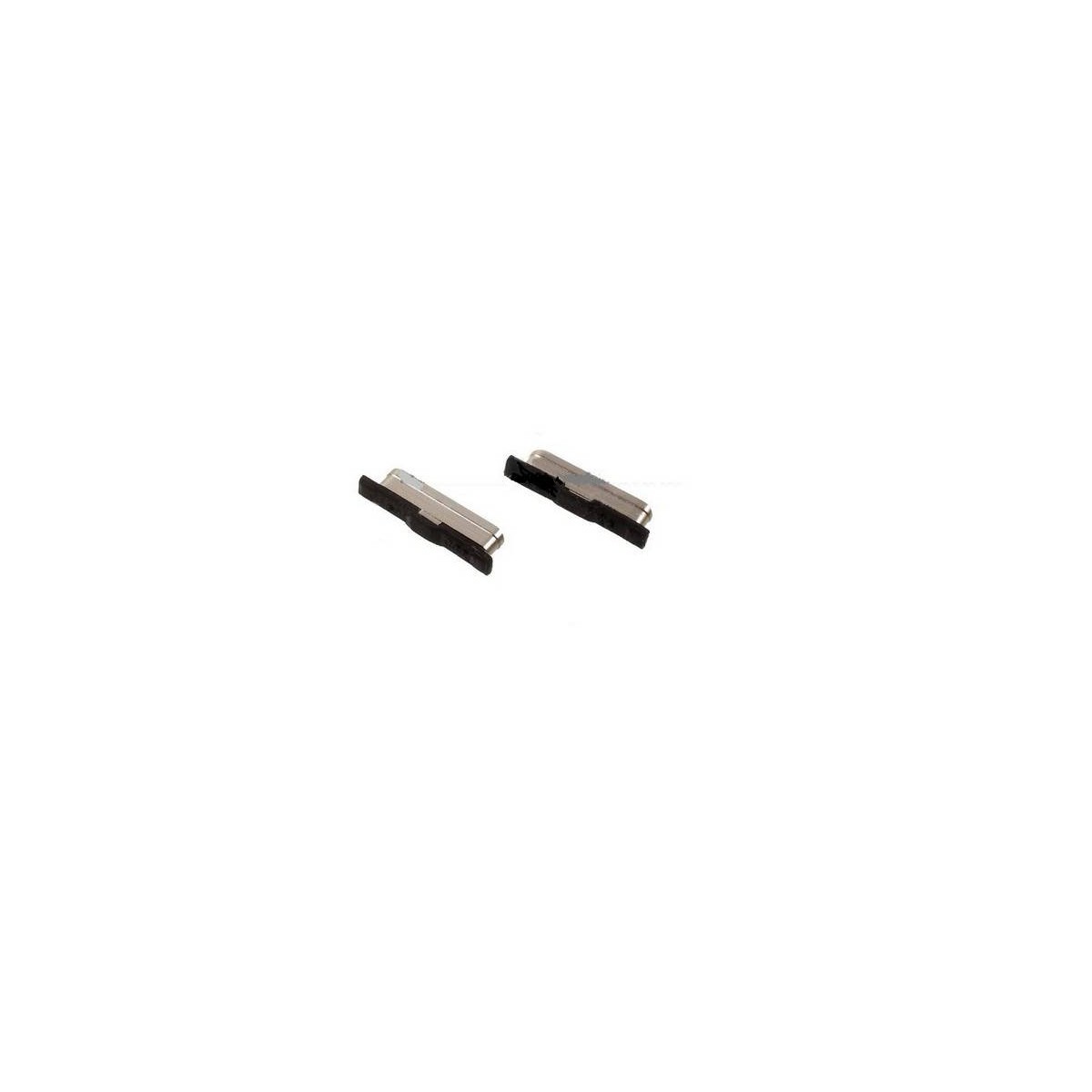 Botones de volume para Samsung Galaxy A3 (2016), SM-A310 -Plateados Remanufacturado 