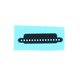 Rejilla  de altavoz auricular para Samsung Galaxy S7, SM-G930F - S7 Edge, SM-G935F -Negra   Remanufacturada