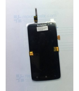 Ecrã completa táctil e lcd Lenovo S820 Preta