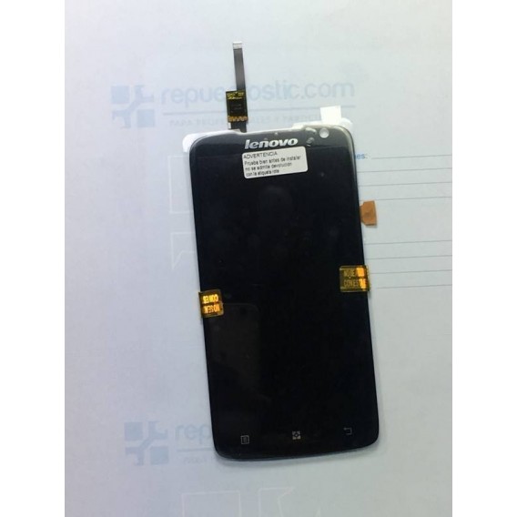 Ecrã completa táctil e lcd Lenovo S820 Preta