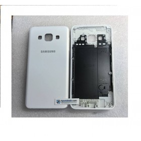 Carcasa trasera para Samsung Galaxy A3, A300F- Blanca Remanufacturada 