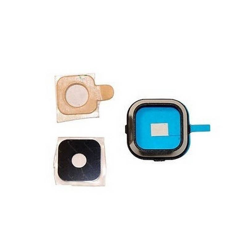 Embellecedor de câmera traseira com lente para Samsung Galaxy A5, A500F Preto