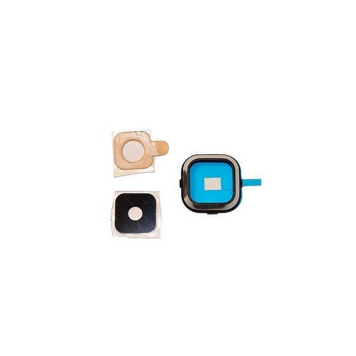 Embellecedor de câmera traseira com lente para Samsung Galaxy A5, A500F Preto
