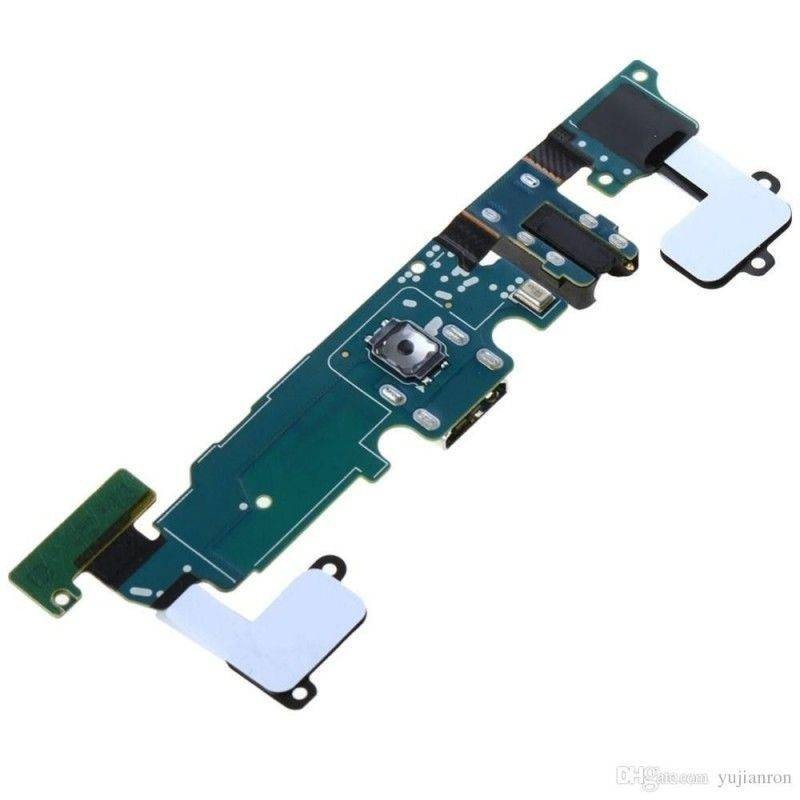 Flex de carga con pulsadores de menu y conector de audio para Samsung Galaxy A8, A800