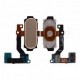 Flex con botón home para Samsung Galaxy A8, A800-Dorado