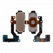 Flex con botón home para Samsung Galaxy A8, A800-Dorado