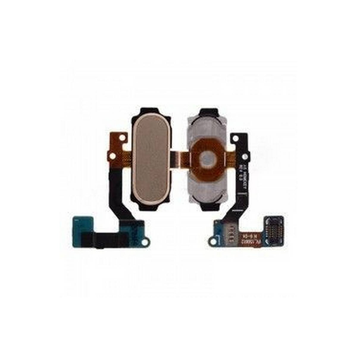 Flex con botón home para Samsung Galaxy A8, A800-Dorado