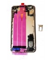 Carcasa trasera completa para iPhone 6S plus-Rosa dorada