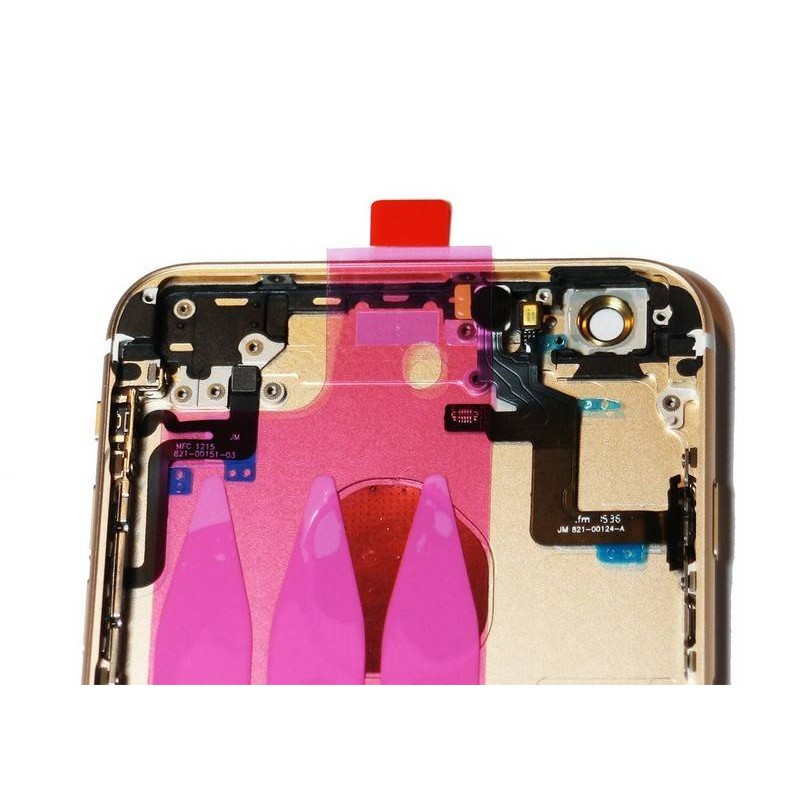 Carcaça traseira completa para iPhone 6S plus- Dorada