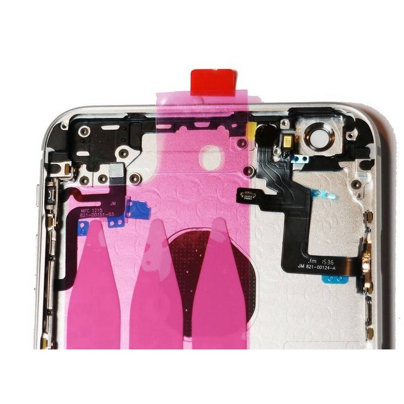 Carcasa trasera completa para  iPhone 6S plus-Plateada 