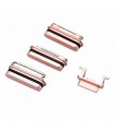 Conjunto de botões laterais ouro rosa para iPhone 6s plus