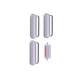 Conjunto de 4 botones Plateados Dorados para iPhone 6s 