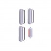 Conjunto de 4 botones Plateados Dorados para iPhone 6s 