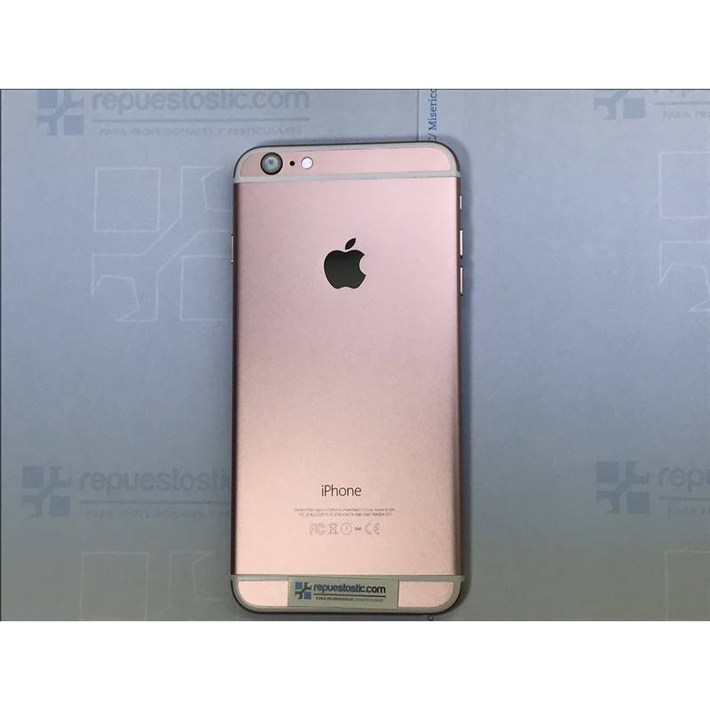 Carcaça traseira Oro Rosado completa para iPhone 6 Plus
