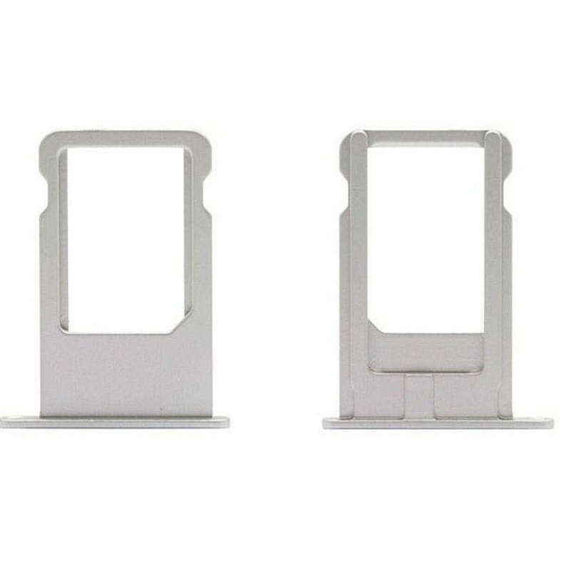 porta sim iPhone 6 iphone 6 plus cor plateada