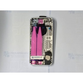 Carcaça Traseira Completa para iPhone 6 Prateada 