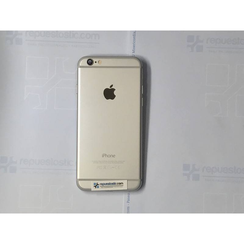 Carcasa Trasera Completa para iPhone 6 Plateada 