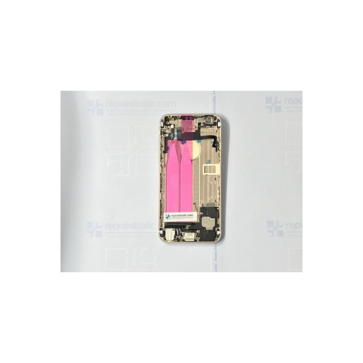 Carcasa Trasera Completa para iPhone 6 Dorada