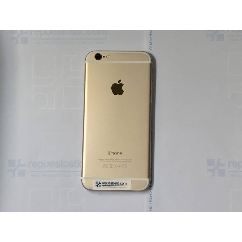 Carcasa Trasera Completa para iPhone 6 Dorada