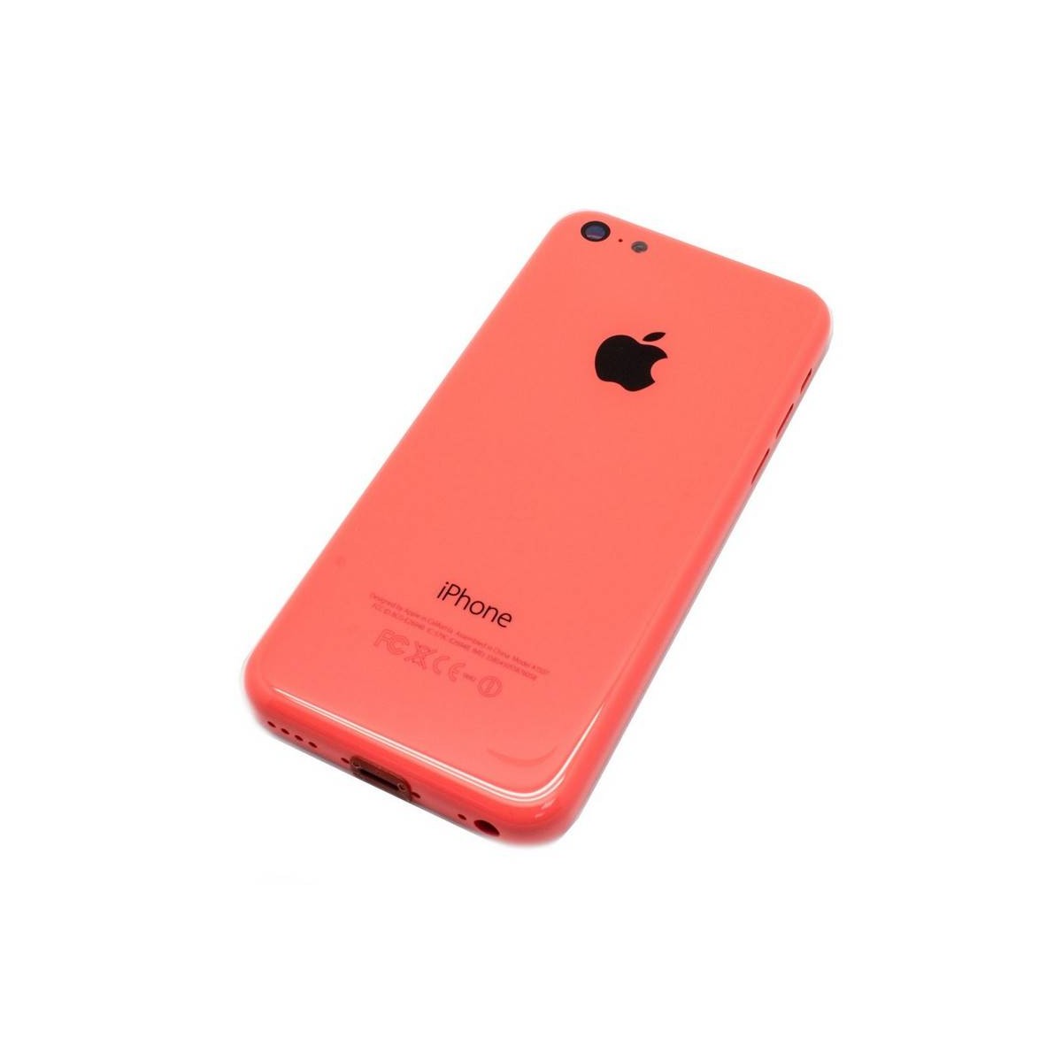 tapa carcasa trasera completa  para iphone 5c en color amarillo