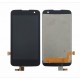 Ecrã completa sin marco preta para LG K4, K120E