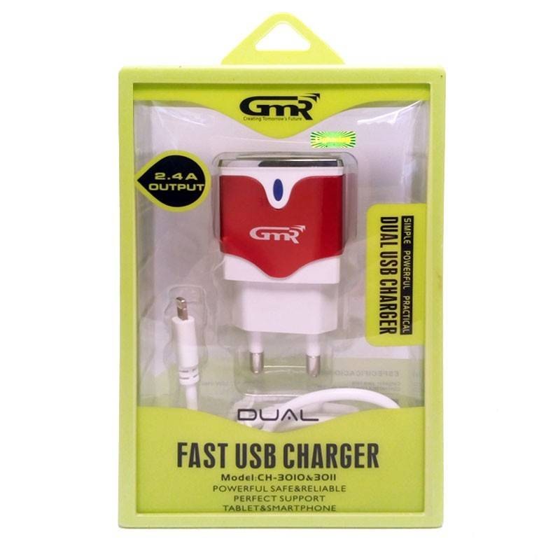 Cargador dual carga rapida lightning para Iphone