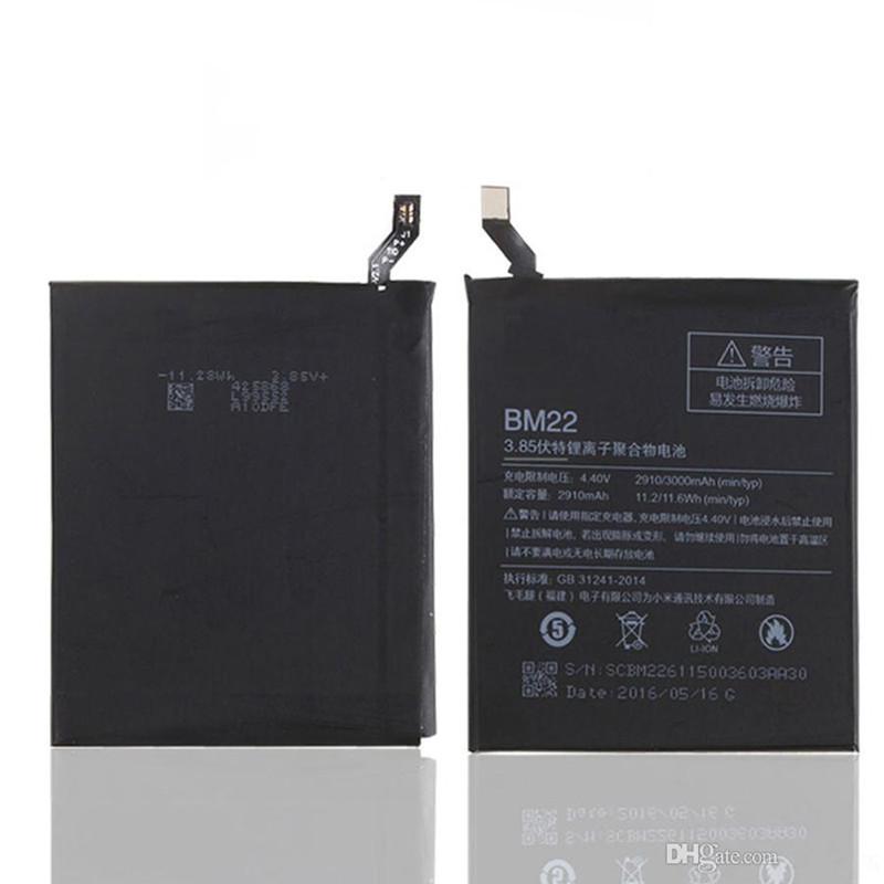 Bateria para Xiaomi Mi5 M5 Prime BM22 2910mAh BM-22