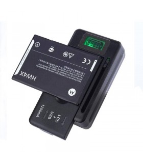 Carregador universal bateria moviles com LCD