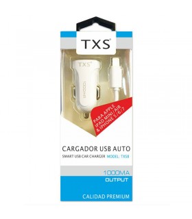Carregador TXS coche USB lightning para Iphone/Ipad
