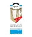 Cargador TXS coche USB lightning para Iphone/Ipad