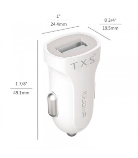 Carregador TXS coche USB lightning para Iphone/Ipad