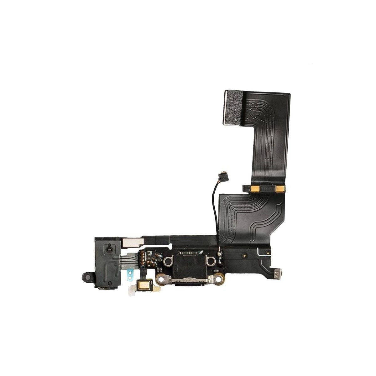 conector de carga y auricular iphone SE negro