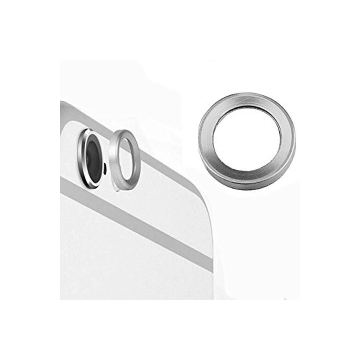 Lente de la cámara trasera para Iphone 6, 6s Plata
