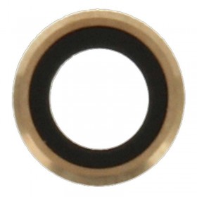Lente da câmera traseira para Iphone 6, 6s Dourado