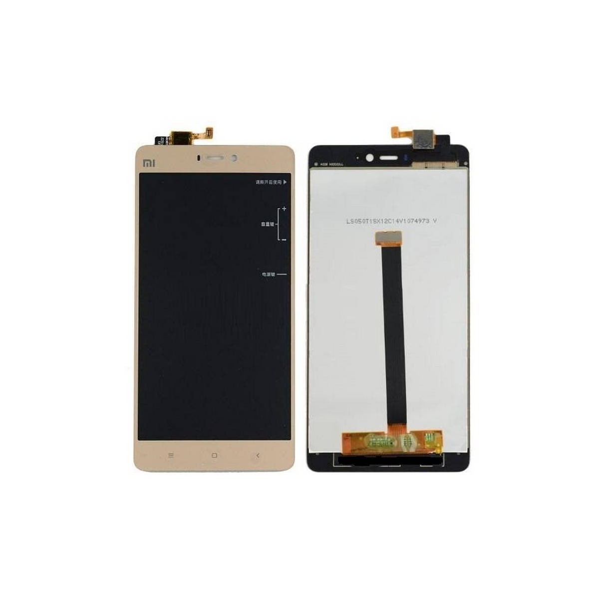 Ecrã completa (Tactil + LCD Display) para Xiaomi MI 4s - Preta