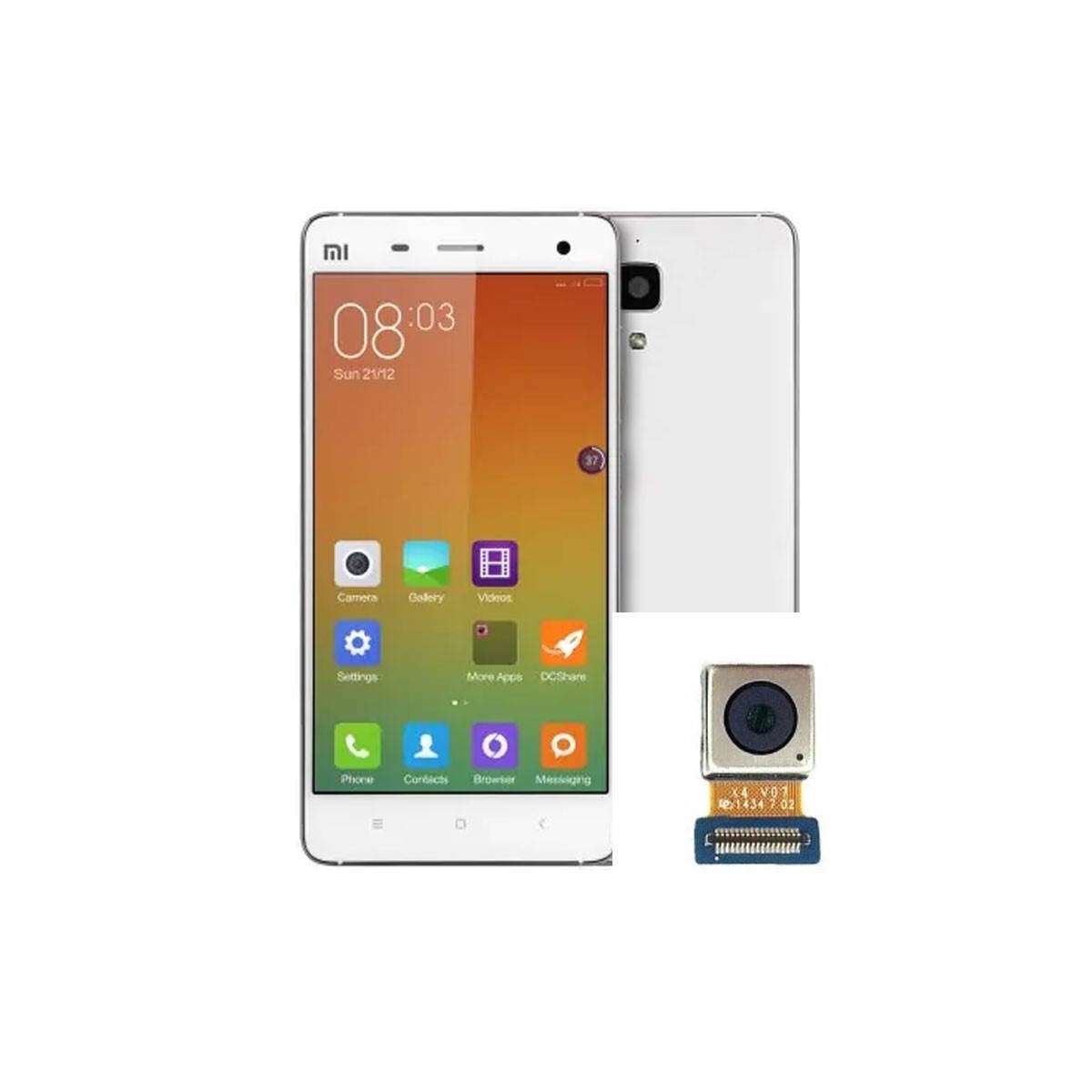 Reparacion camara trasera Xiaomi Mi4