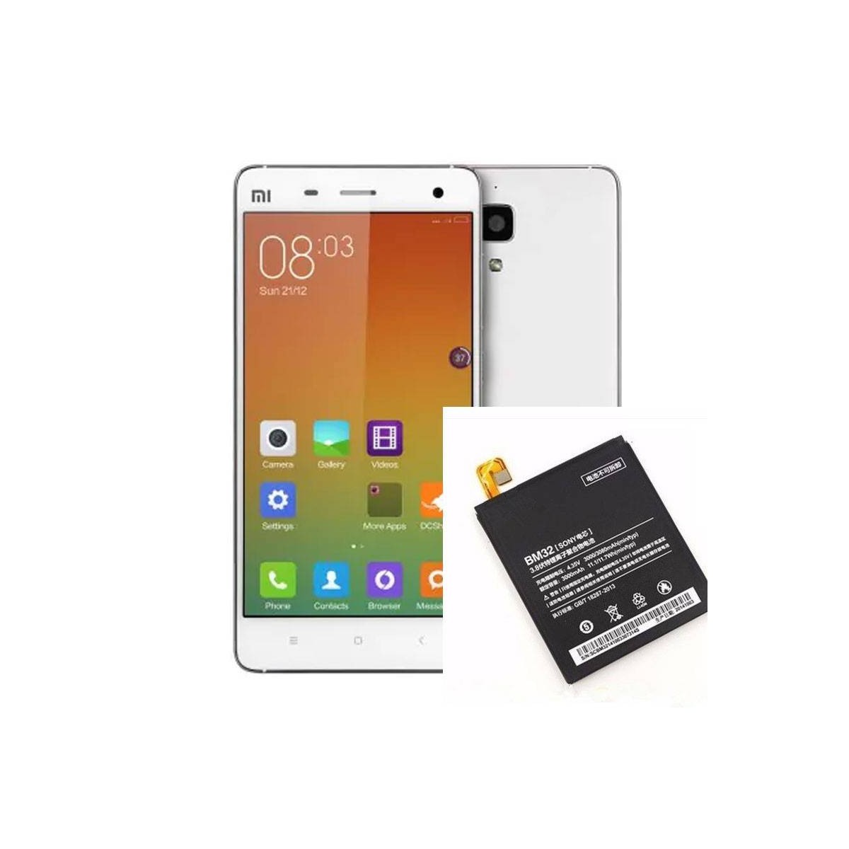 Troca de bateria de Xiaomi Mi4