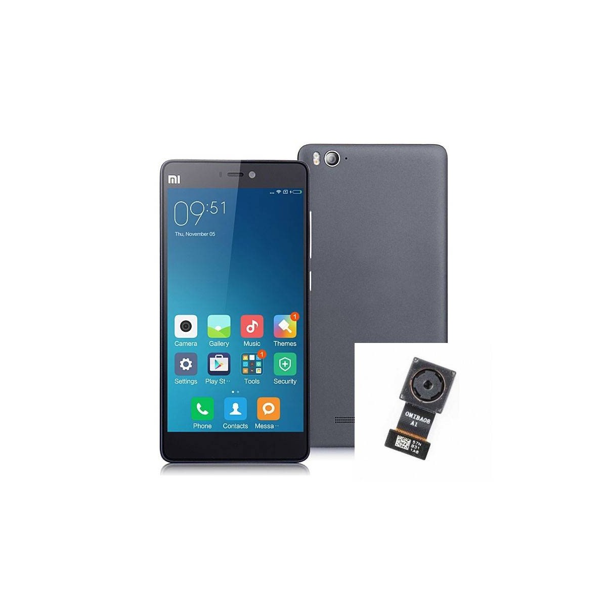 Reparaçao camera traseira de Xiaomi Mi4C