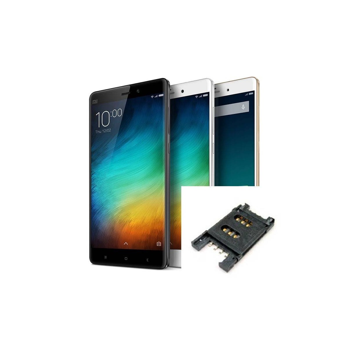 Reparaçao leitor SIM Xiaomi Mi Note