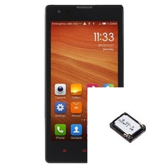 Reparaçao fone de ouvido speaker de Xiaomi Redmi 1S