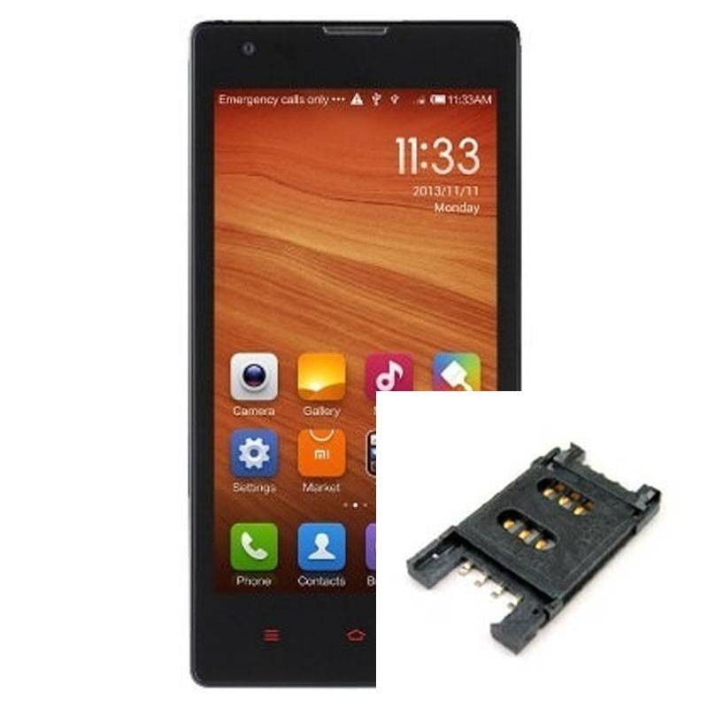 Reparaçao leitor SIM Xiaomi Redmi 1S