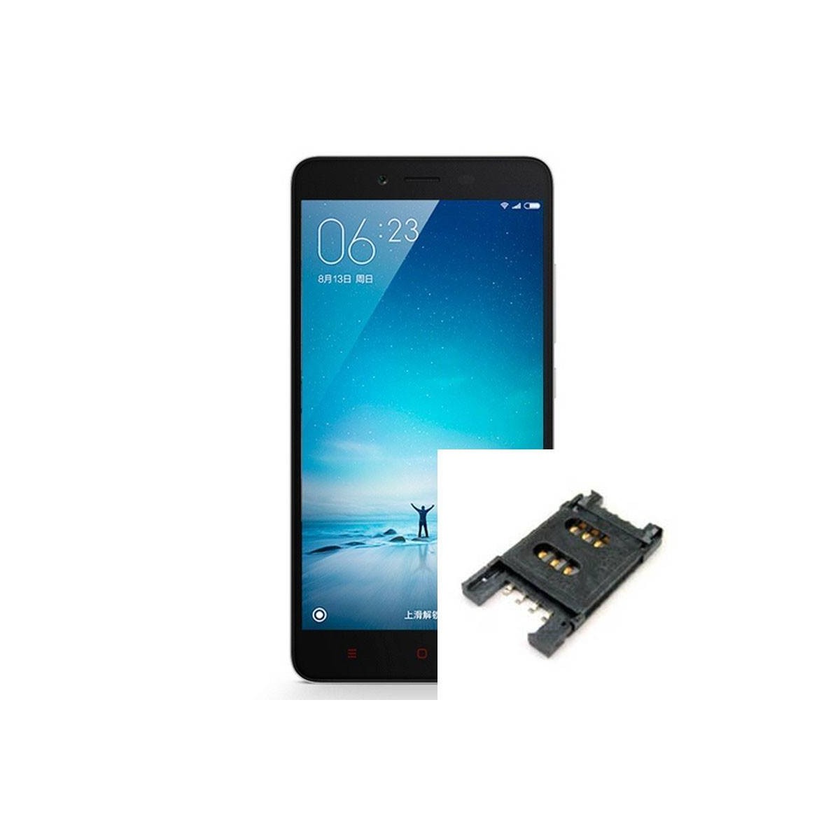 Reparaçao leitor SIM Xiaomi Redmi Note 2