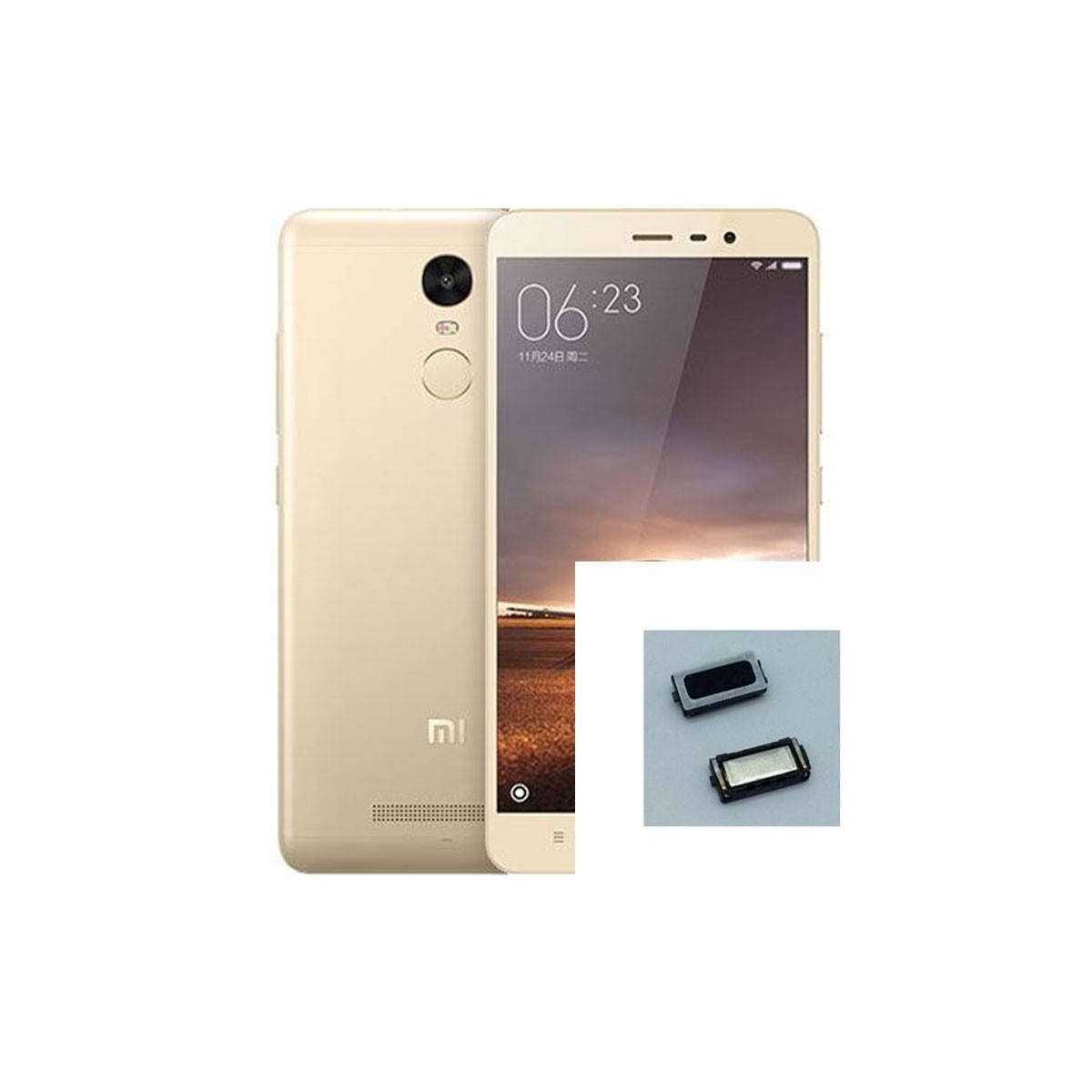 Reparaçao fone de ouvido speaker de Xiaomi Redmi Note 3
