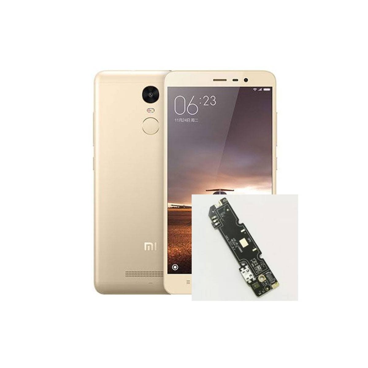 Reparacion conector de carga de Xiaomi Redmi Note 3