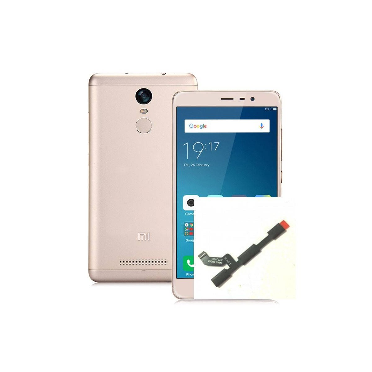 Reparacion volumen y encendido Xiaomi Redmi Note 3 Pro