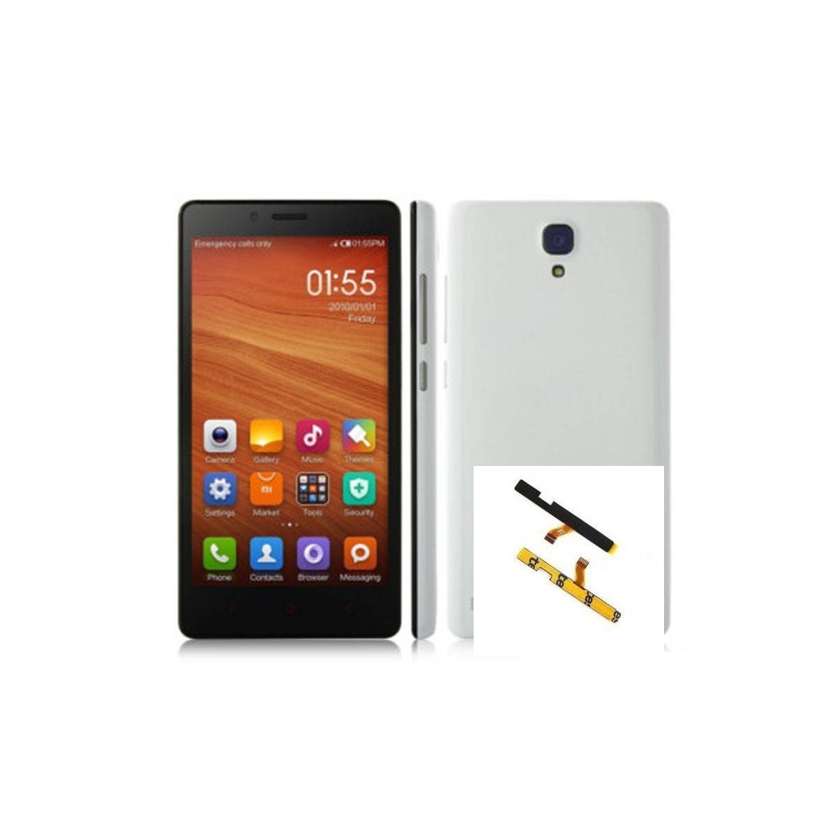 Reparaçao volume e igniçao de Xiaomi Redmi Note 4G