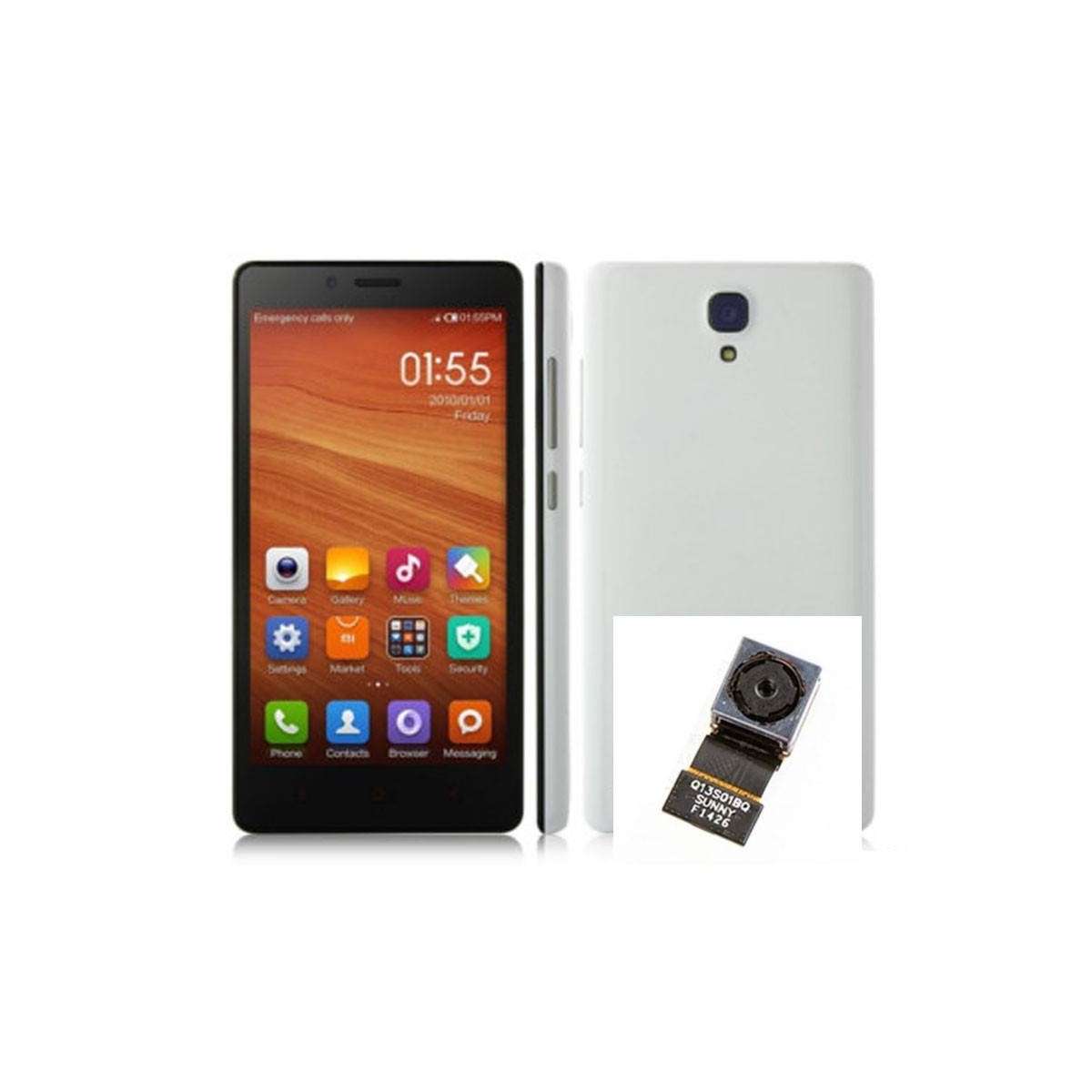 Reparacion camara trasera Xiaomi Redmi Note 4G